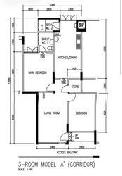 Blk 258 Tampines Street 21 (Tampines), HDB 3 Rooms #565887021